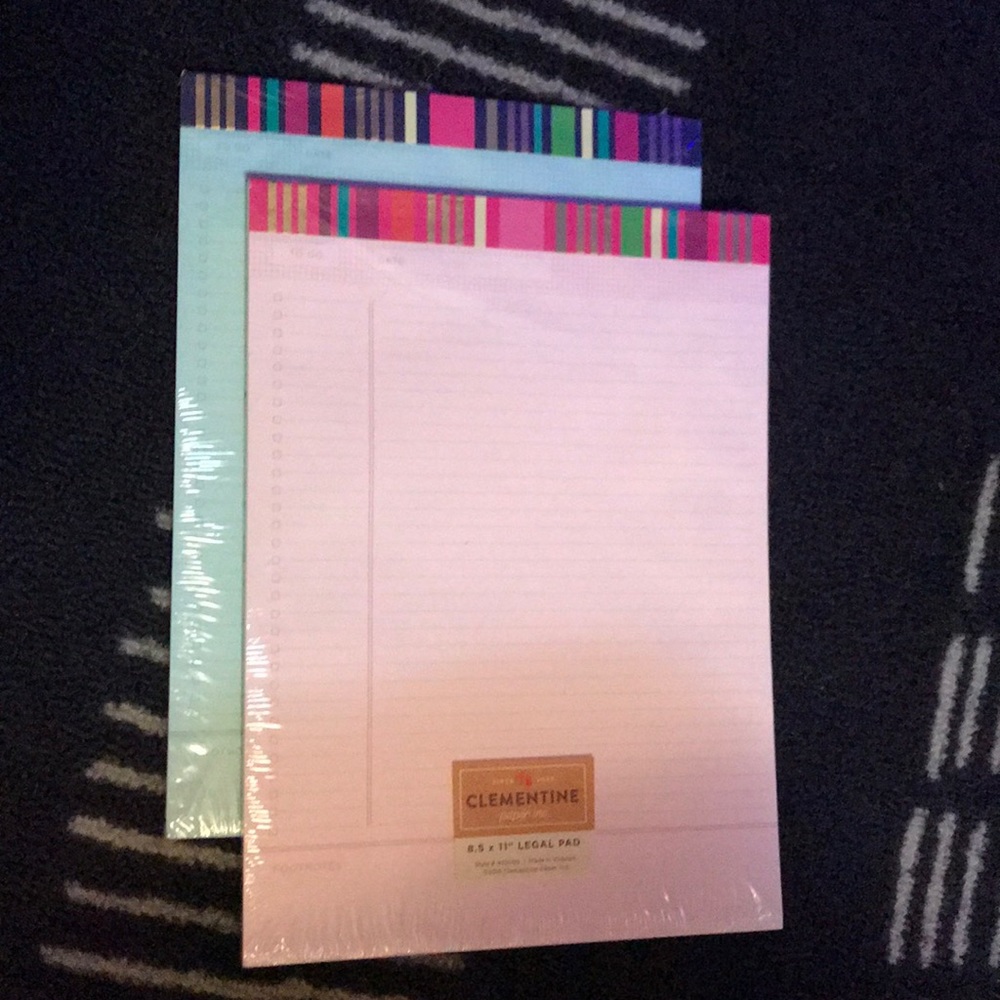 8.5 x 11” LEGAL PAD